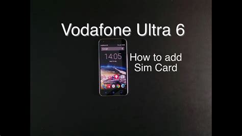 vodafone smart ultra 6 sd card problem|nano sim card vodafone.